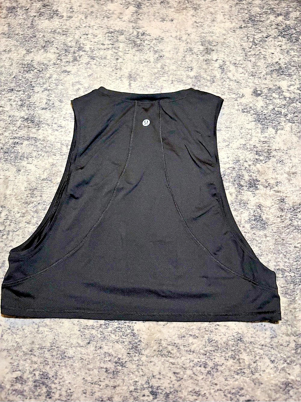 Lululemon Sculpt Tank *Cropped Black Tank Top